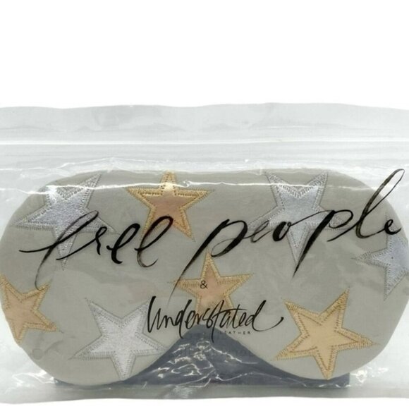 NWT FREE PEOPLE Cooling Starry Eyed Travel Eye Mask (Mint Green | One Size) - Picture 2 of 2